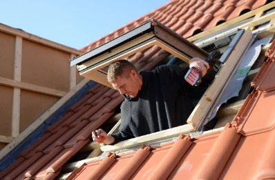 Pose de fenêtres de toit Velux à la Vernotte